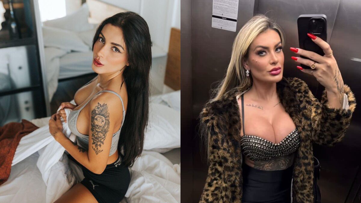 Fernanda Campos e Andressa Urach
