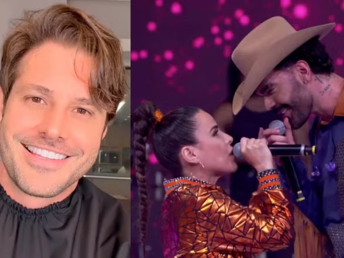 Indireta para Dado? Wanessa Camargo e Luan Pereira cantam juntinhos na TV