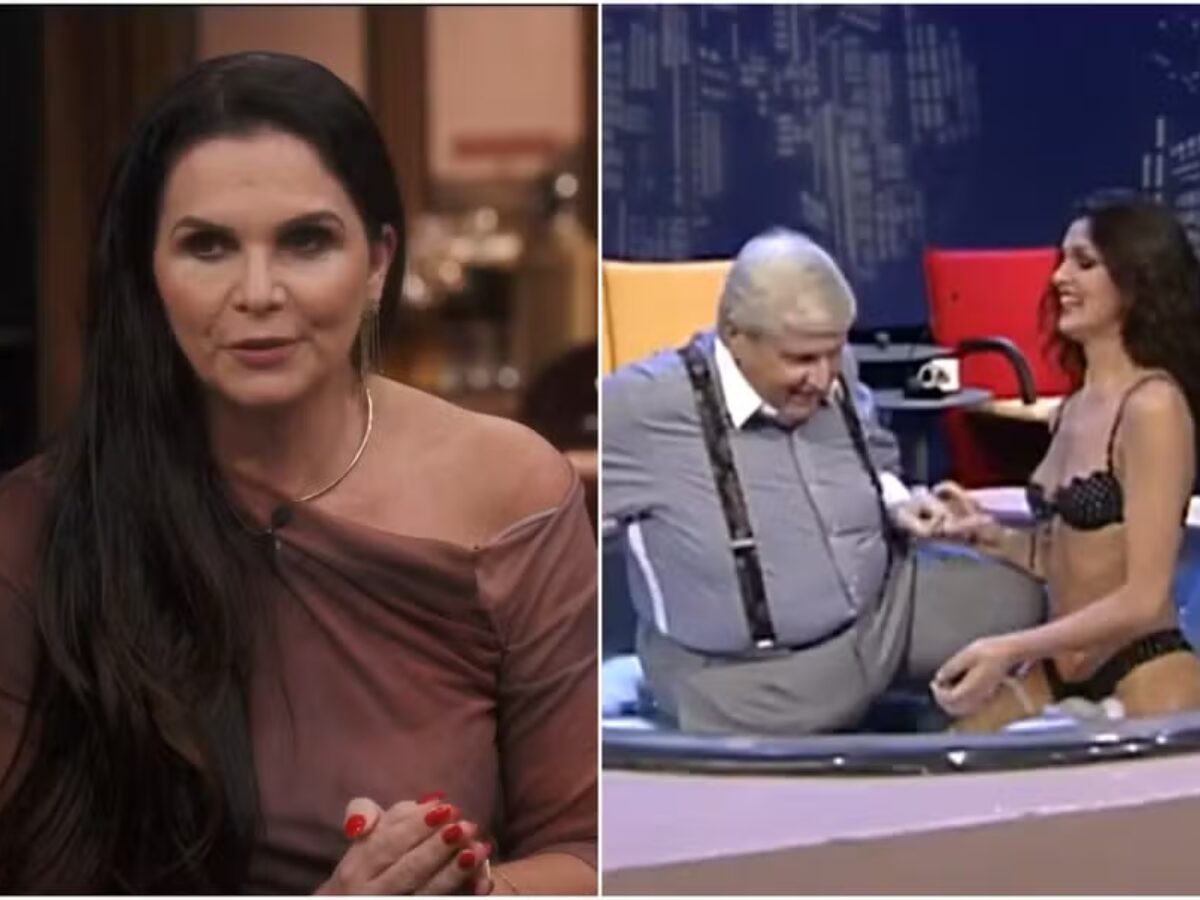 Luiza Ambiel recorda tentativa de 'afogar' Jô Soares: 'Peguei leve'