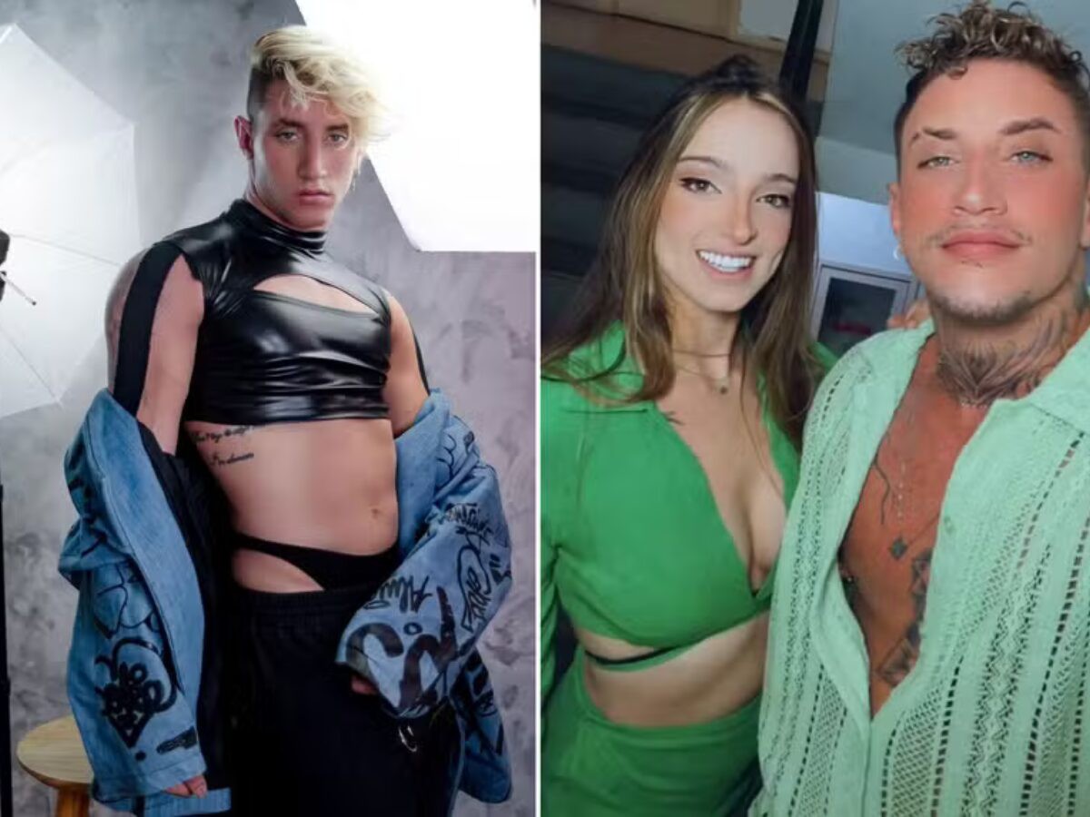 Lukas Oliveira, bailarino de Anitta, e namorada