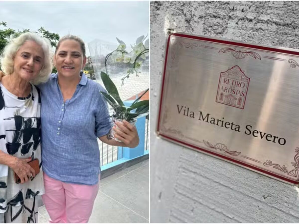 Marieta Severo doa mais duas casas e é chamada de 'anjo do Retiro dos Artistas'