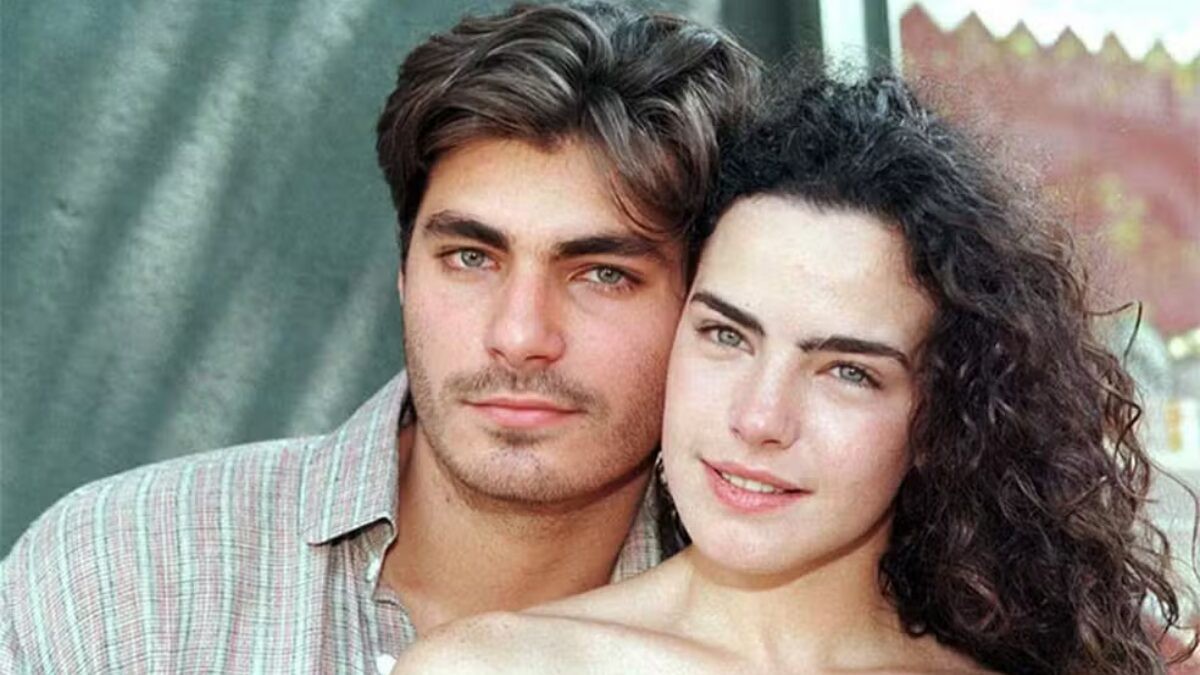 Matteo (Thiago Lacerda) e Giuliana (Ana Paula Arósio) em Terra Nostra