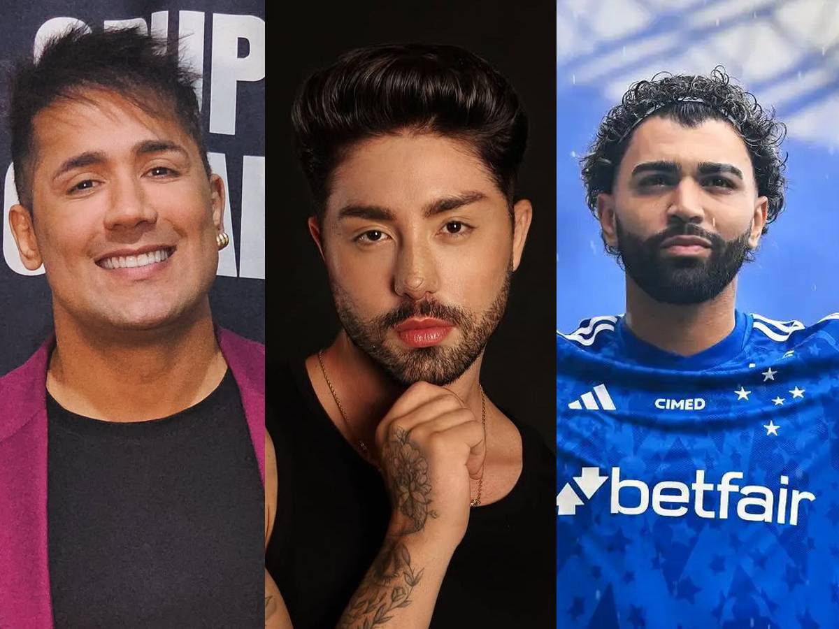 Tiago Piquilo, Rico Melquiades e Gabigol