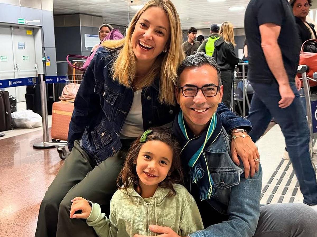 Ticiane Pinheiro, Manuella e César Tralli