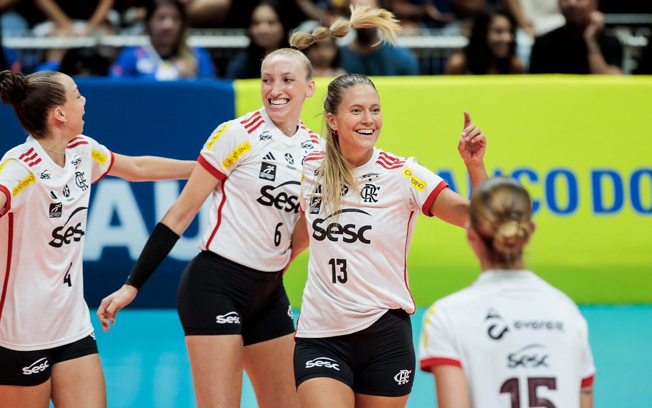 Sesc Flamengo é uma das equipes classificadas na fase final da Superliga de Vôlei Feminino (Foto: Hedgard Moraes/Minas Tênis Clube)