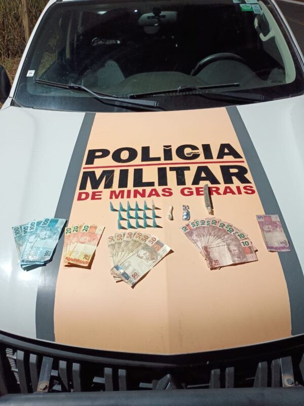 Suspeito é preso com drogas escondidas em bolso falso durante abordagem no Norte de Minas