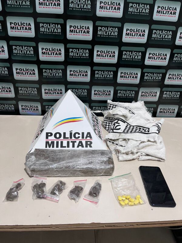 Taxista é preso transportando drogas de Montes Claros para Bocaiuva durante operação da PM
