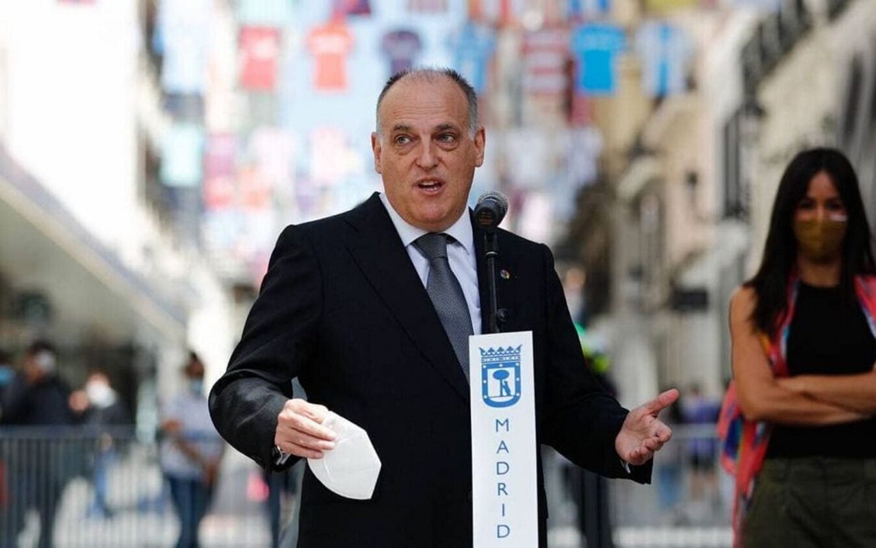 Javier Tebas é presidente de La Liga desde 2013 (Foto: Reprodução / Instagram)