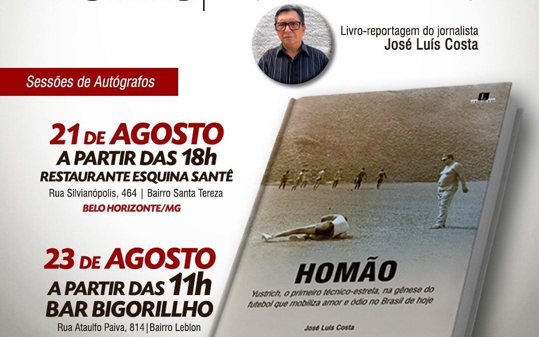 Homão, biografia de Yustrich (Arte: Divulgação)