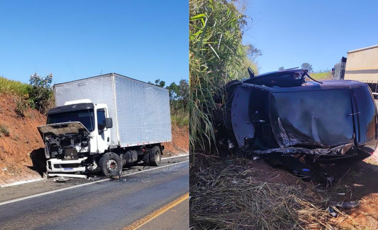 Acidente aconteceu na BR-365