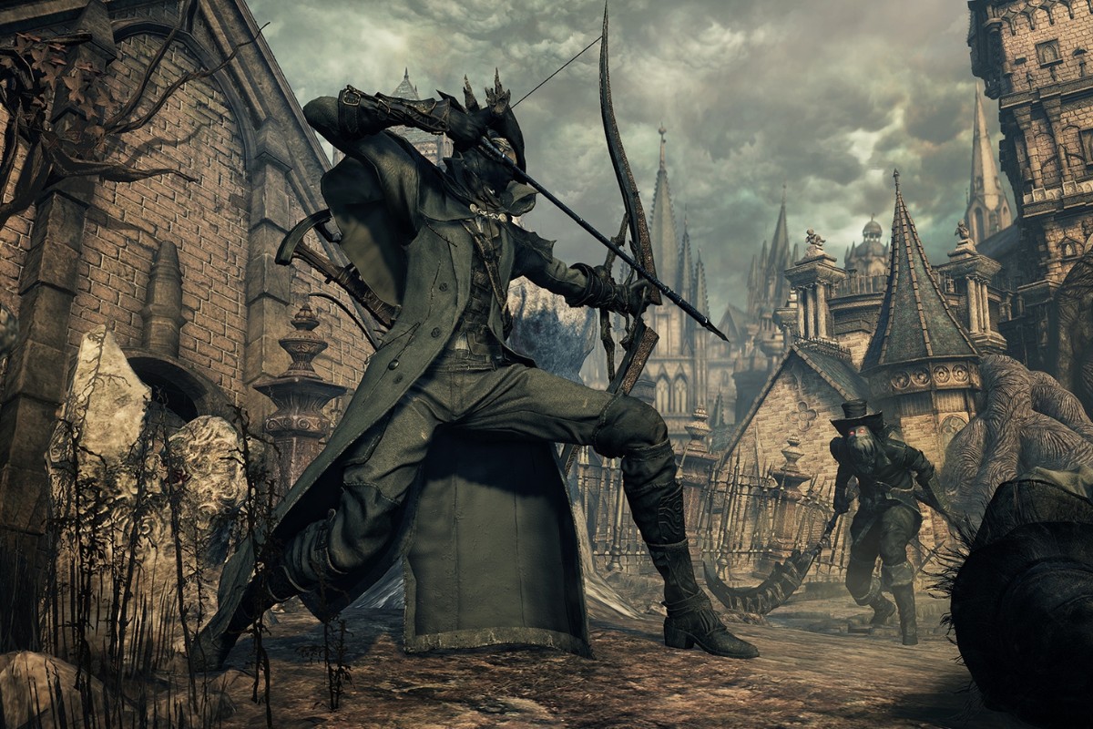 Bloodborne é um jogo da From Software do tipo soulslike