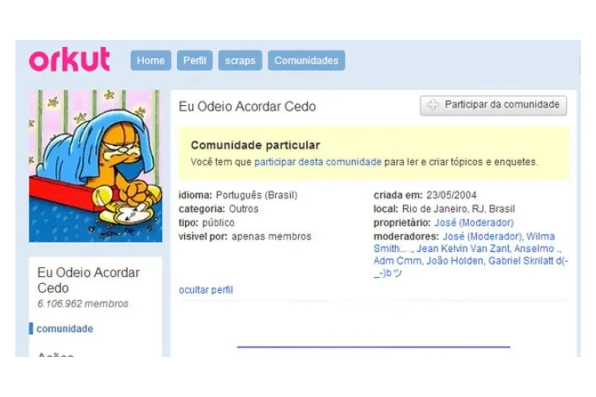 Comunidades do Orkut, rede social que era 'febre' nos anos 2000, reunia milhões de participantes
