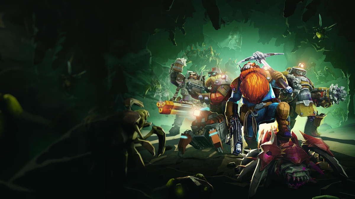 Deep Rock Galactic é um dos jogos em promoção no Xbox