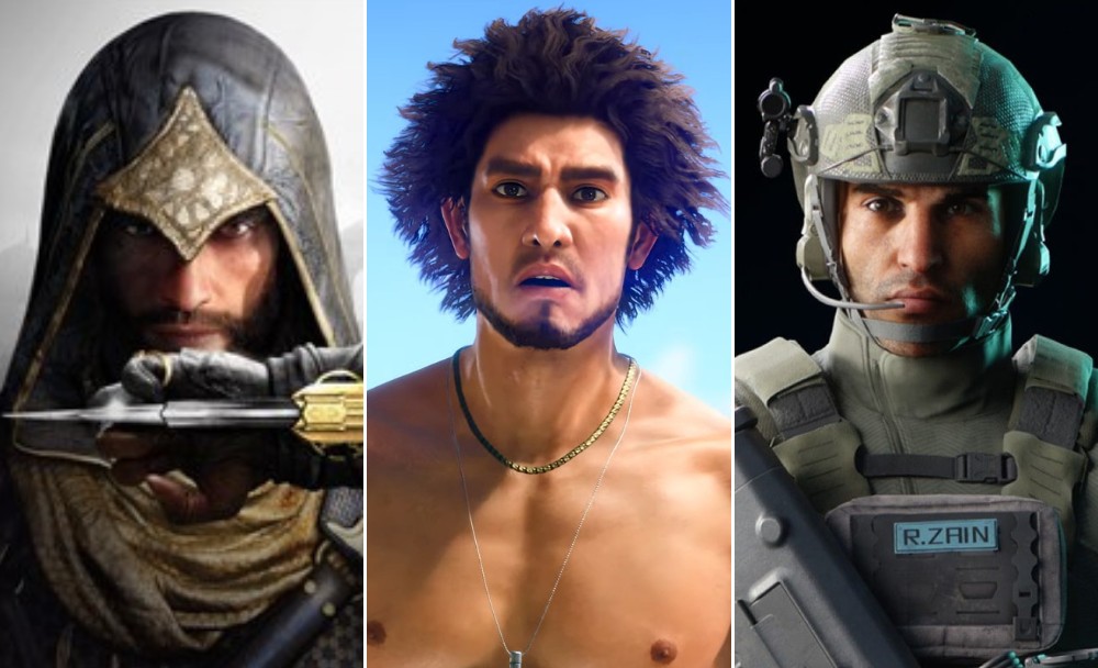  Assassin's Creed Mirage, Like a Dragon: Infinite Wealth,  Battlefield 2042