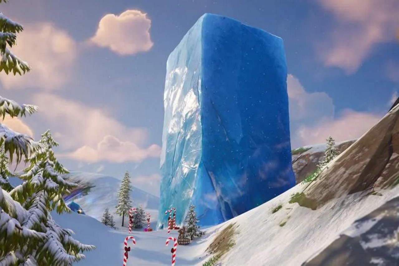 Mariah Carey está 'descongelando' em bloco de gelo gigante no novo mapa de Fortnite