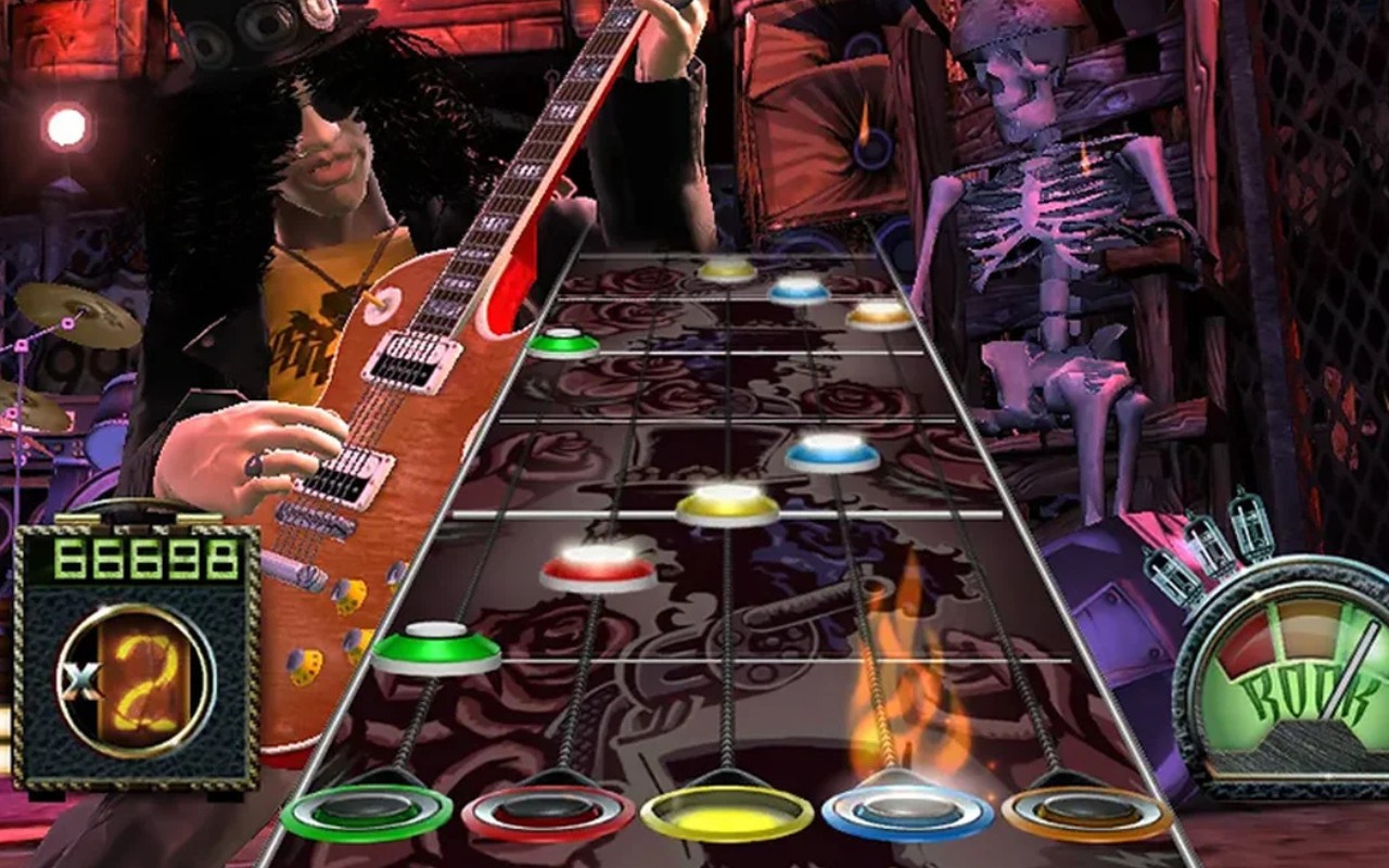 Guitar Hero, lançado em 2005