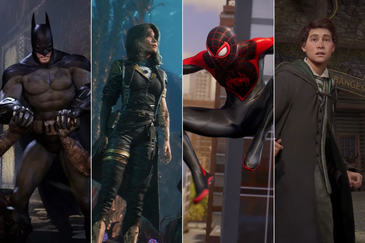 Batman Arkham Collection, Clair Obscur: Expedition 33, Marvel’s Spider-Man 2 e Hogwarts Legacy