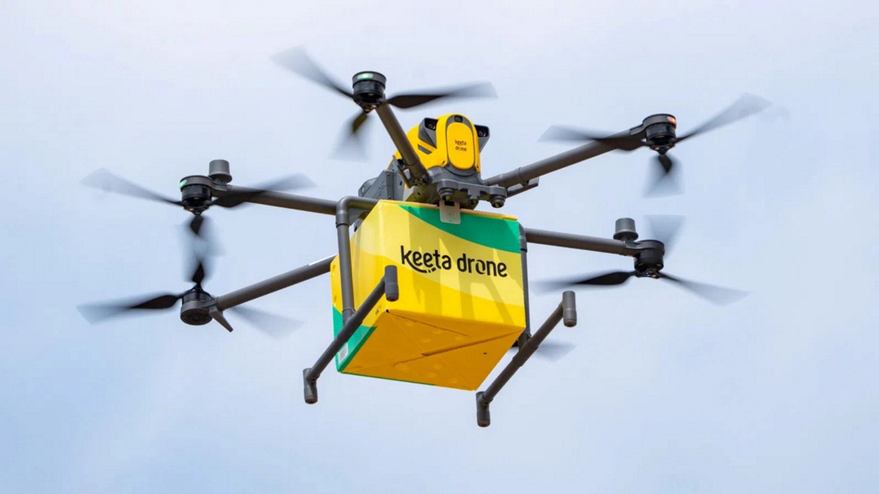 Operação da Keeta no Brasil pode contar com entregas por drone