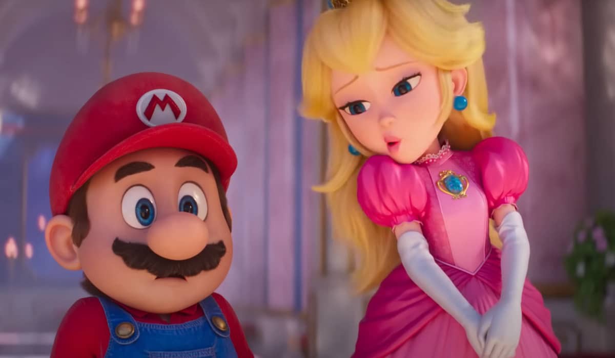 Mario e a Princesa Peaches no filme 'Super Mario Bros.'