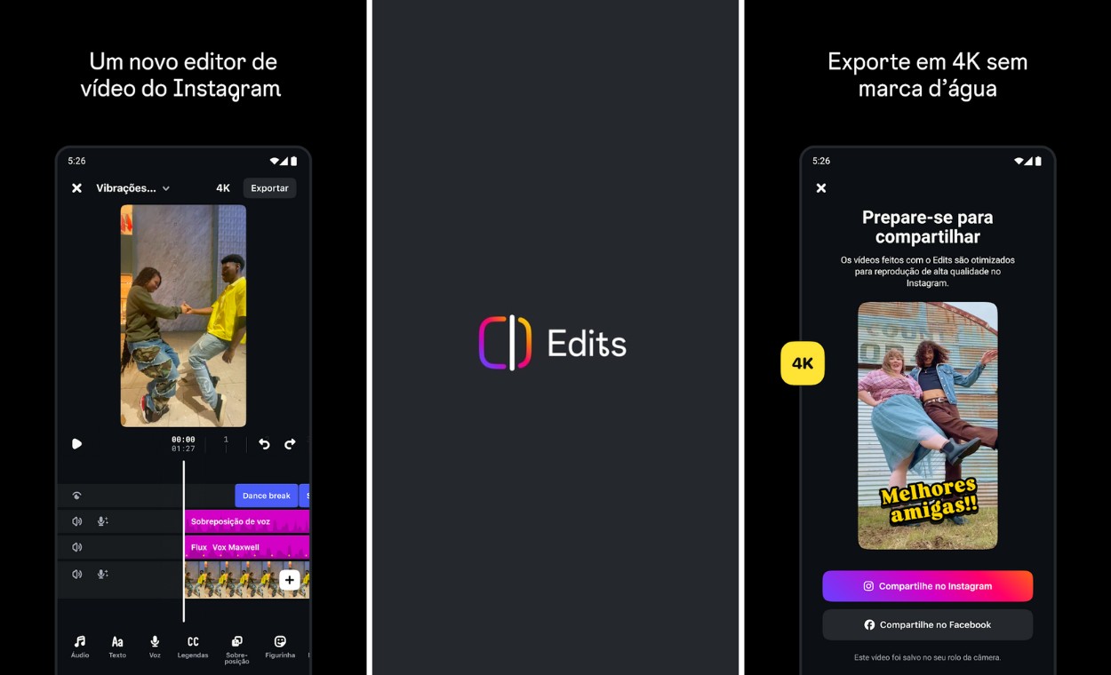 O app começou a ser liberado para usuários do sistema Android no Brasil nesta terça-feira (22/04)