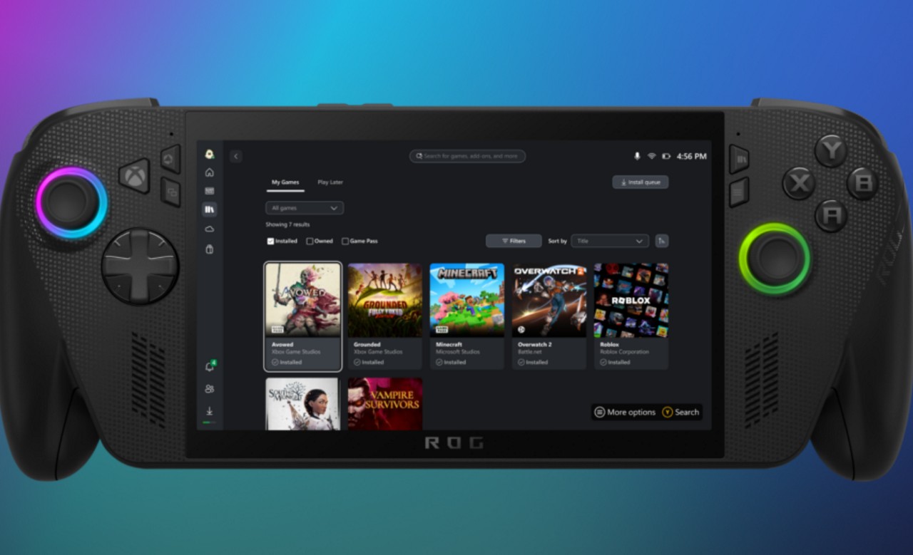ROG Xbox Ally é o inédito videogame portátil da Microsoft