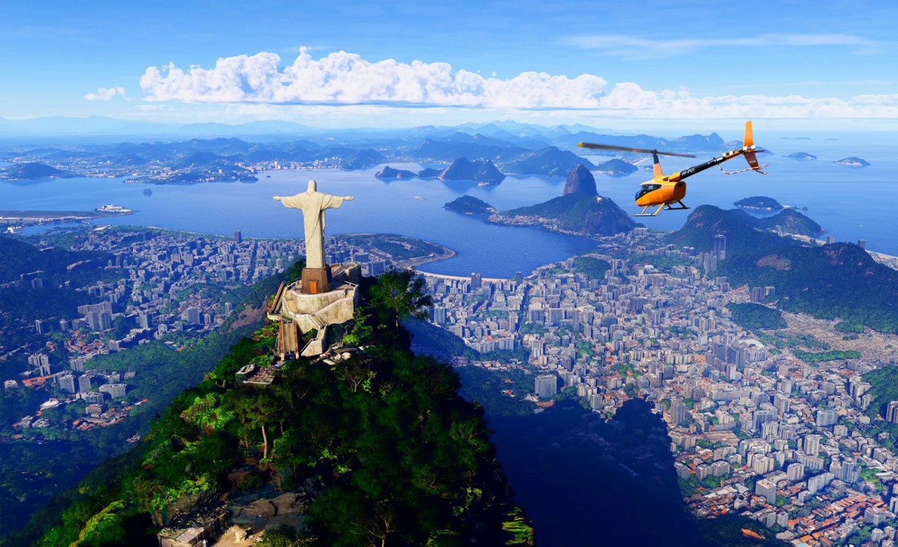 Atualização aprimora mais da metade da massa terrestre da América do Sul, e detalha vários pontos turísticos brasileiros