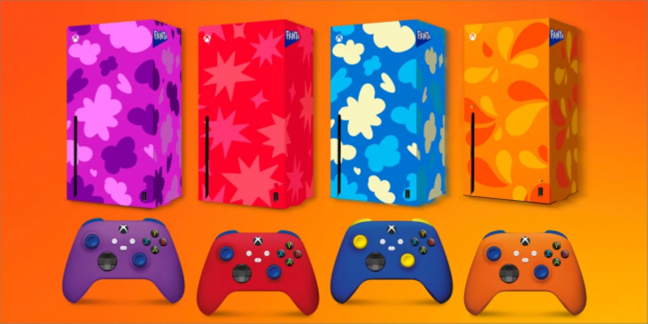 Colaboração é chamada de "Brinque com a cor que você quiser", e faz alusão às tantas variações de cores do console e dos sabores da bebida