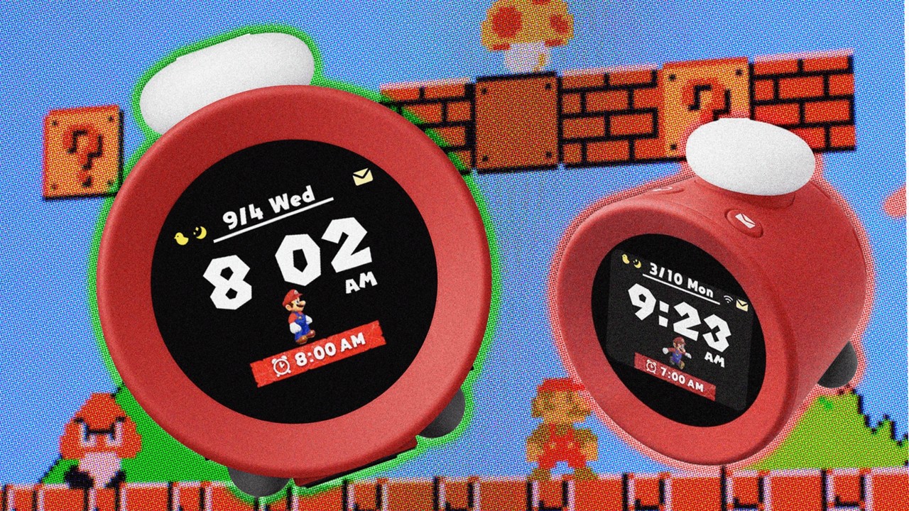 Nintendo anuncia despertador inteligentecom temas de jogos populares