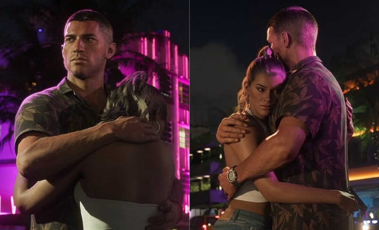 O casal Jason Duval e Lucia Caminos, os protagonistas do GTA VI