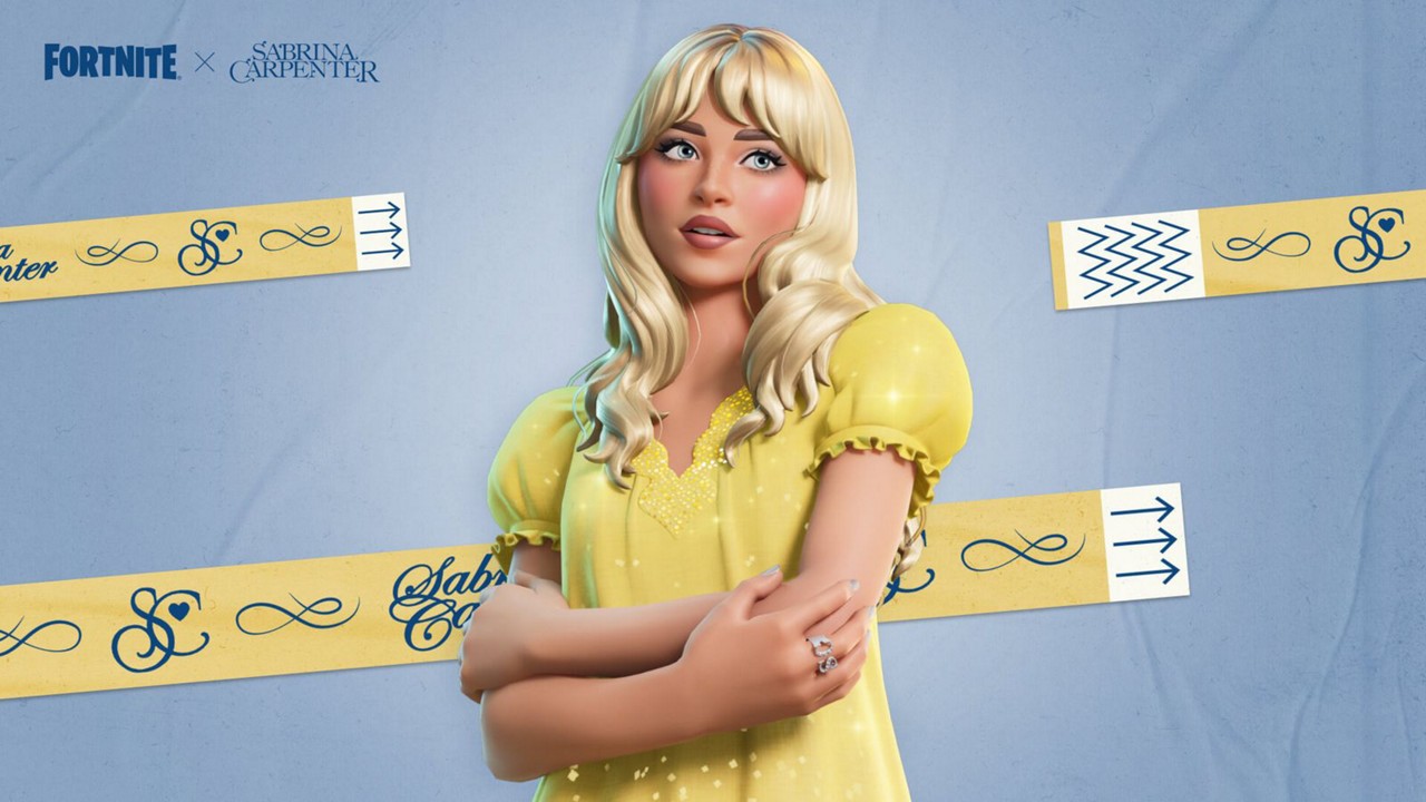 Sabrina Carpenter é a nova estrela no Fortnite