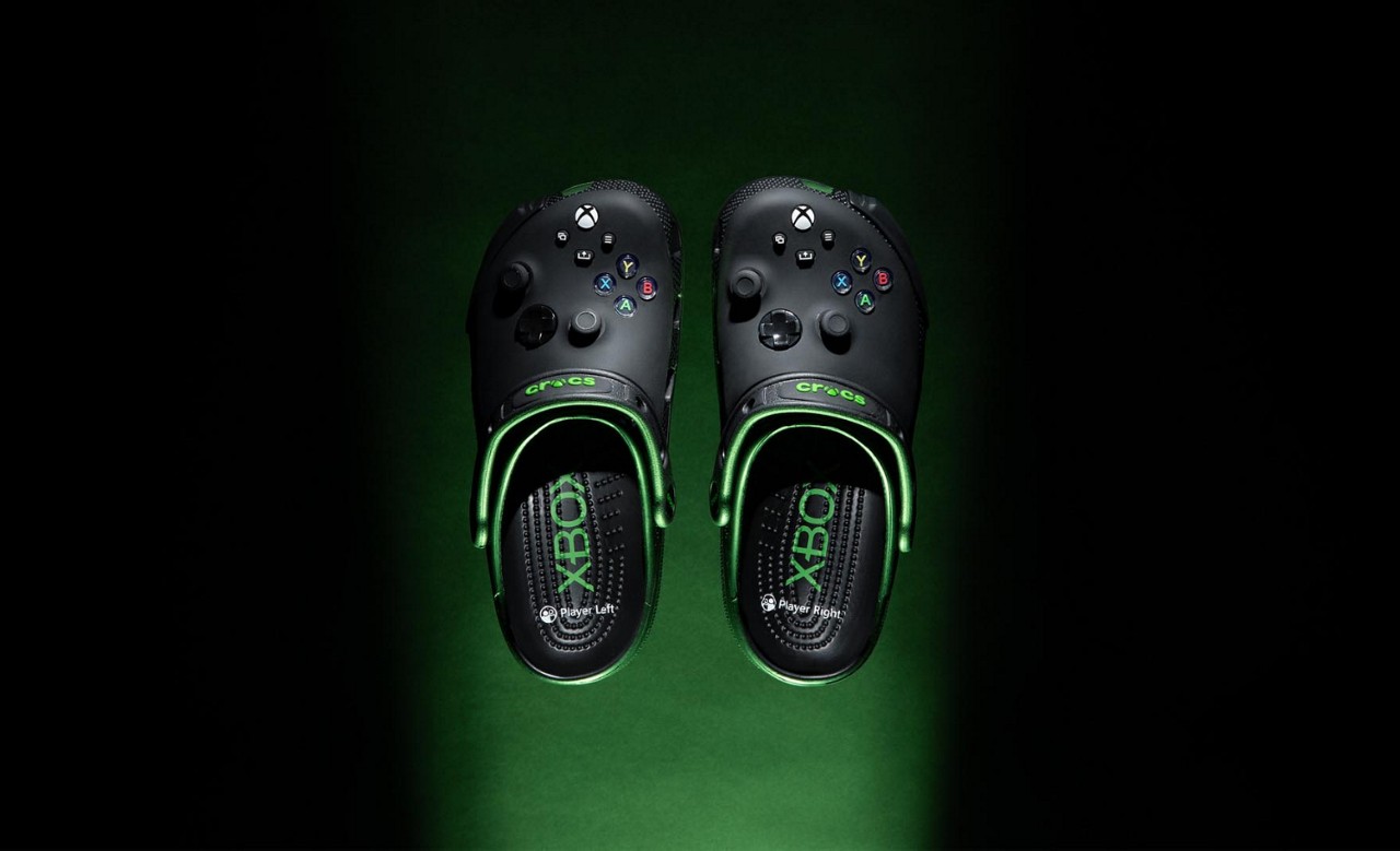 Xbox e Crocs lançam sandália exclusiva inspirada em jogos