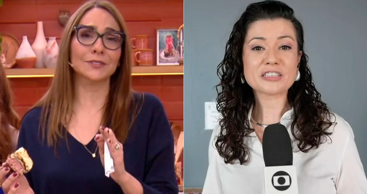 Maria Beltrão e Isabela Camargo no "É de Casa"