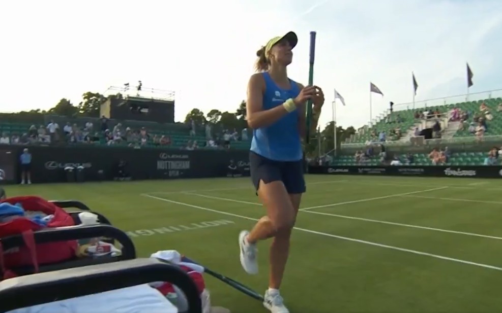 Bia Haddad é derrotada (imagem: reprodução WTA)