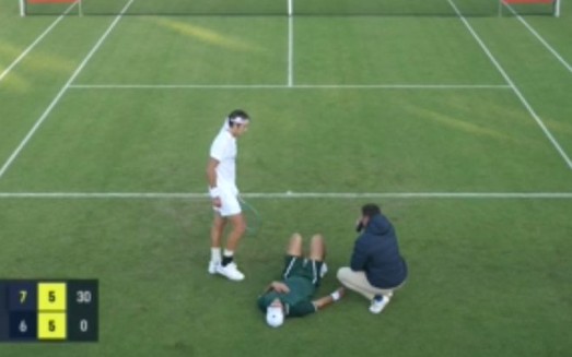 Finlandês Otto Virtanen rompeu ligamentos do joelho esquerdo em torneio na grama