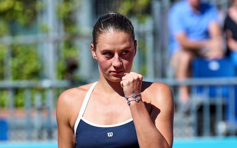 A tenista ucraniana Marta Kostyuk (Divulgação/WTA)