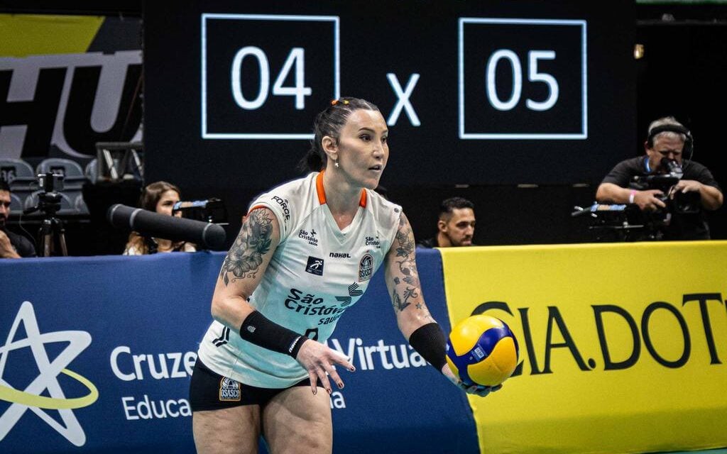 Tifanny defende o Osasco desde a temporada 2021 (Foto: Hermes de Paula/ CRF)