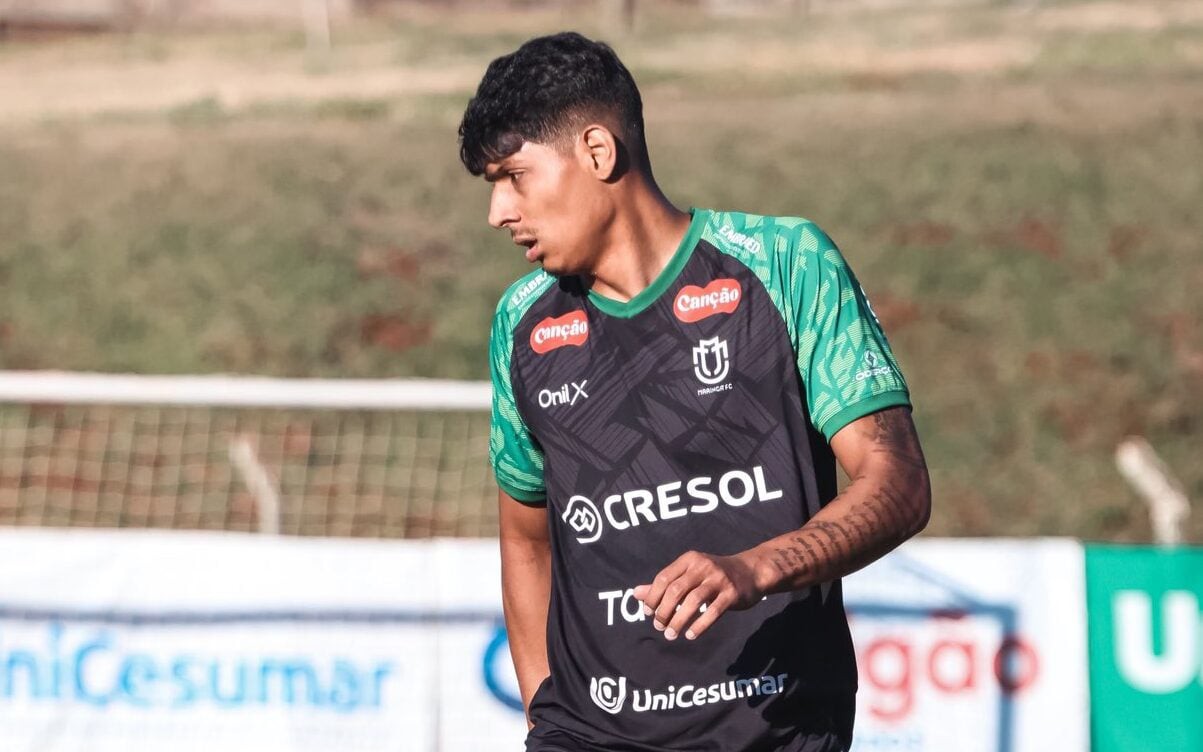 Zé Vitor tem 31 jogos pelo Maringá entre 2024 e 2025. Foto: Bruno Araújo/MFC