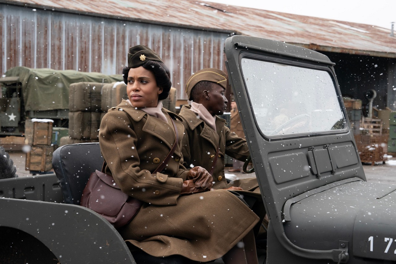 Kerry Washington é a major Charity Adams em 'Batalhão 6888', da Netflix