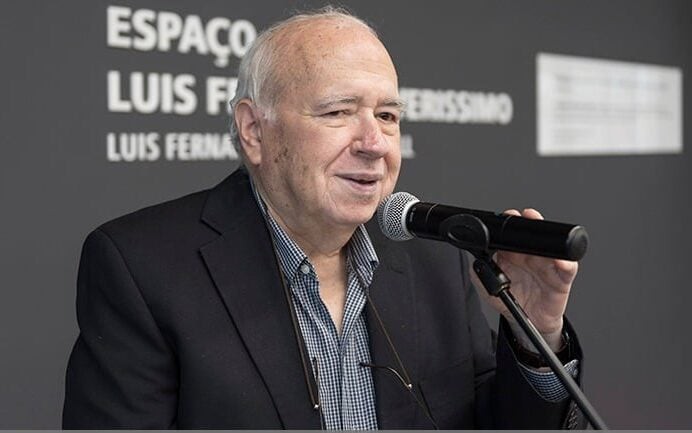 Escritor Luis Fernando Verissimo (Foto: Rodrigo W. Blum / Divulgação Unisinos)