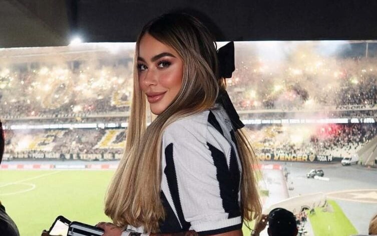 Rafaella Santos, irmã de Neymar, é torcedora do Botafogo (Foto: Reprodução)