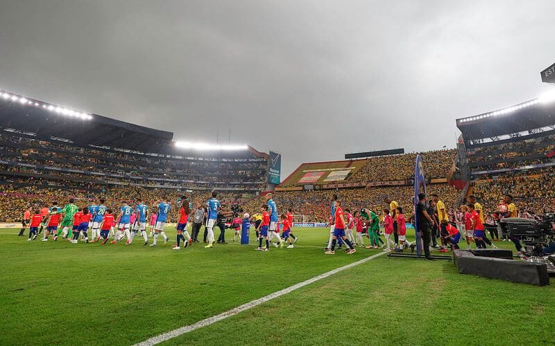 Seleção Brasileira em ação contra o Equador pelas Eliminatórias da Copa do Mundo de 2025 (Foto: @rafaelribeirorio I CBF)