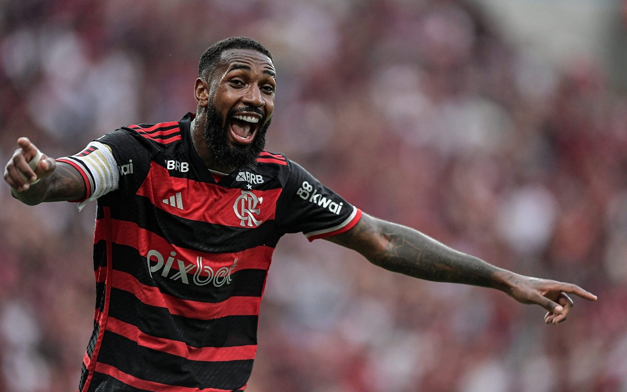 Gerson é o atual capitão do Flamengo (Foto: Thiago Ribeiro/AGIF)