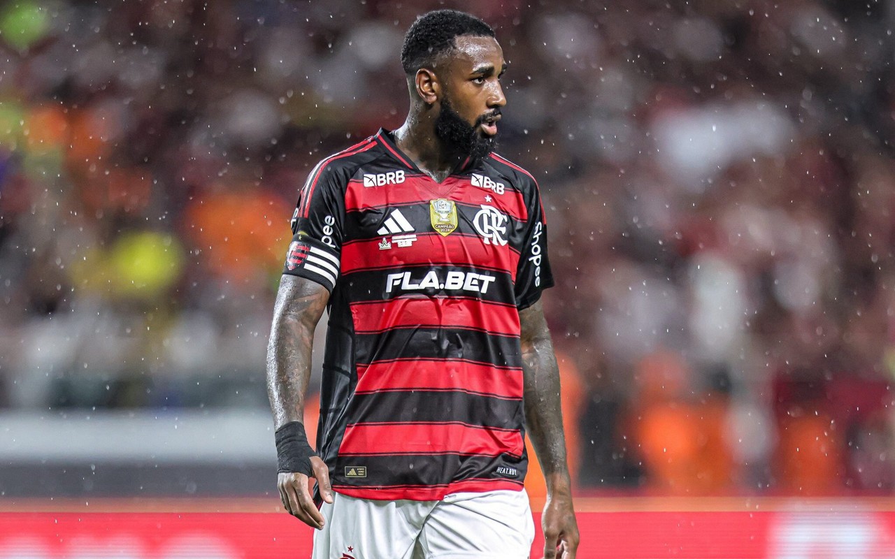 Gerson aceita proposta e renova contrato com o Flamengo até 2030 (Foto: Fernando Torres/AGIF)