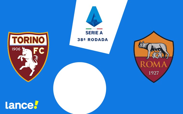 Torino x Roma pelo Campeonato Italiano (Arte: Lance!)