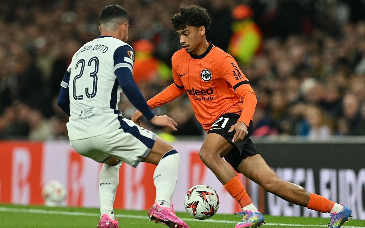 Tottenham e Frankfurt apenas empataram no jogo de ida da Europa League (Foto: Glyn Kirk/AFP)