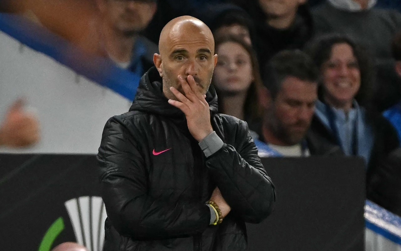 Enzo Maresca, técnico do Chelsea (Foto: Glyn Kirk/AFP)