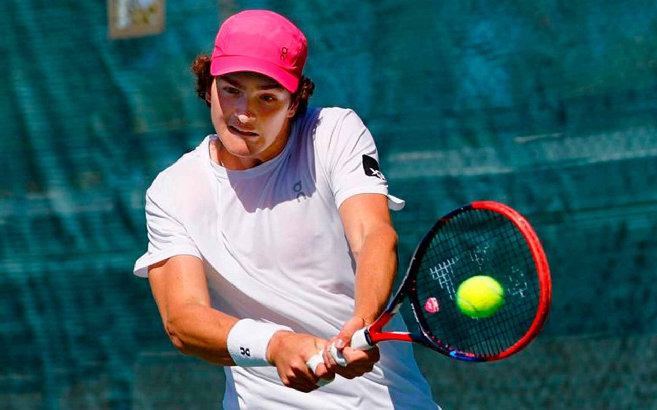 João Fonseca em treino no Challenger de Phoenix (ImagenShop Agencia Fotográfica/ATC)