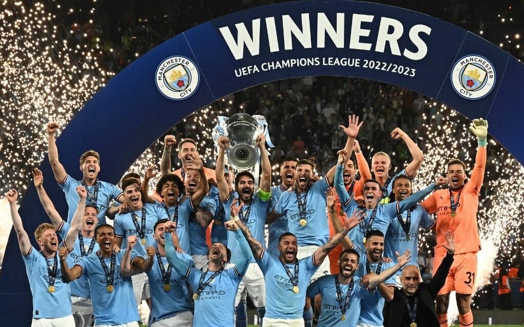 Manchester City venceu a Champions League, em 2023