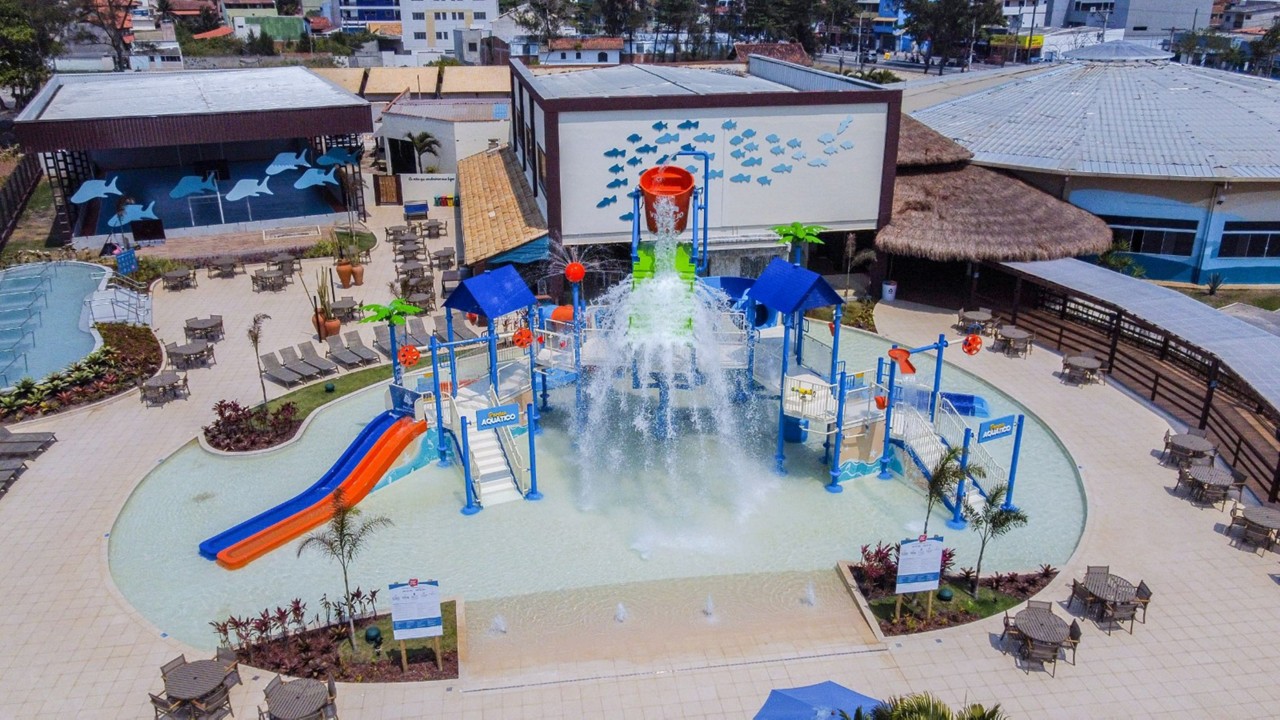O Aqua Vila aumentou em 30% a área de entretenimento do resort e custou cerca de R$ 6 milhões
