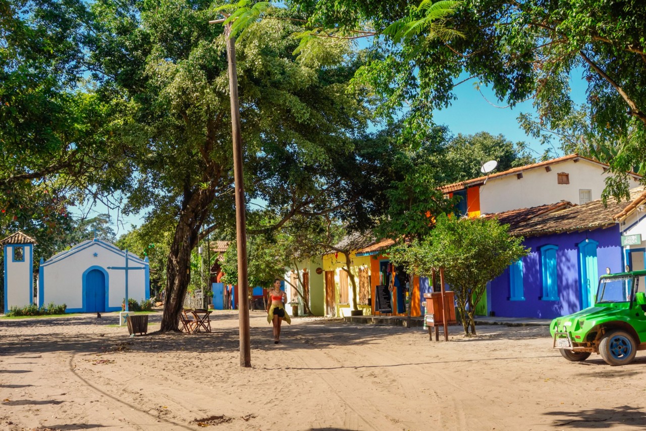 Caraíva conserva a rusticidade e tem a seu favor a distância e a tranquilidade